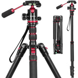 Professional DSLR Camera Tripod & Monopod Stand, 68" for Camera Photography