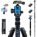 Professional DSLR Camera Tripod & Monopod Stand, 81" for Camera Photography