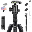 Professional DSLR Camera Tripod & Monopod Stand, 81" for Camera Photography