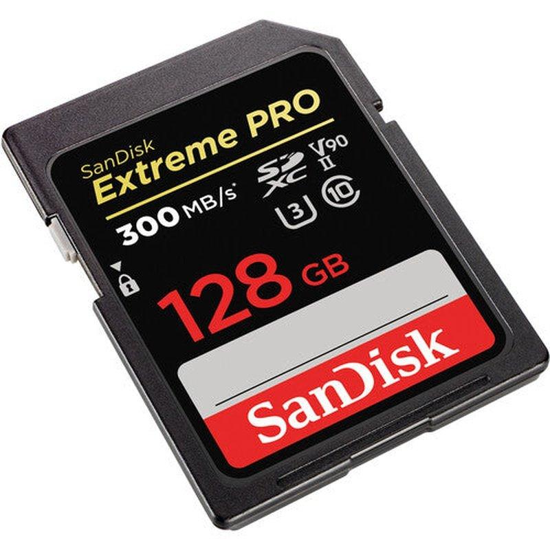 SanDisk 128GB Extreme PRO UHS-II SDXC Memory Card