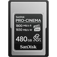 SanDisk 480GB Pro-Cinema CFexpress Type A SD Card