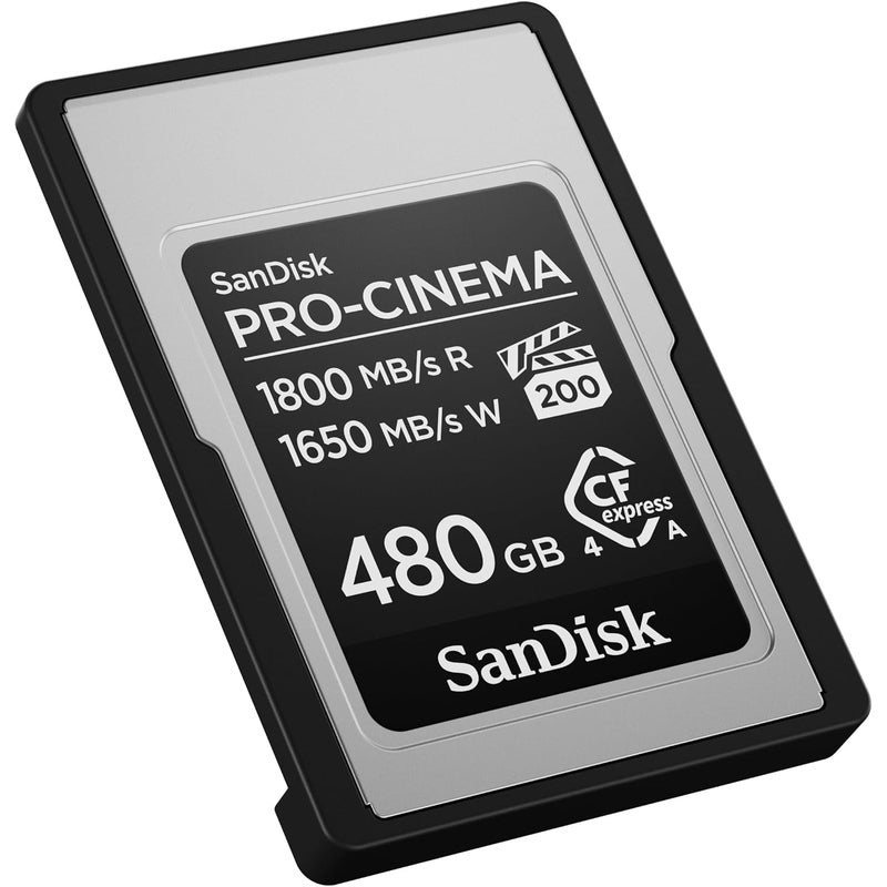 SanDisk 480GB Pro-Cinema CFexpress Type A SD Card