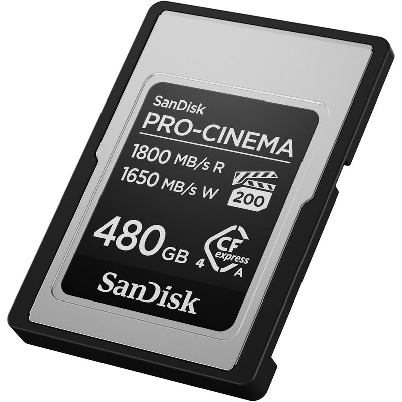 SanDisk 480GB Pro-Cinema CFexpress Type A SD Card