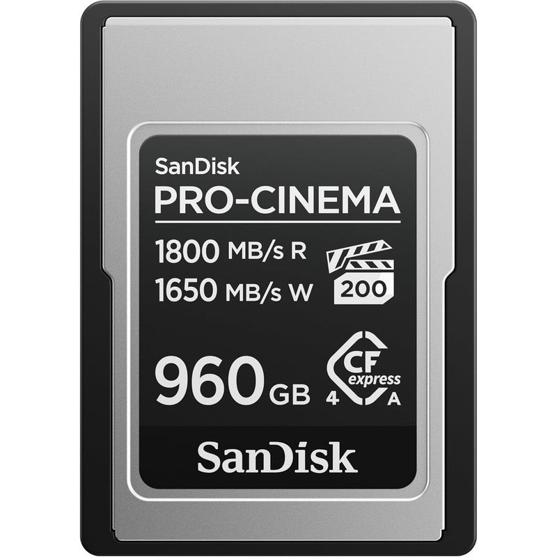 SanDisk 960GB Pro-Cinema CFexpress Type A SD Card