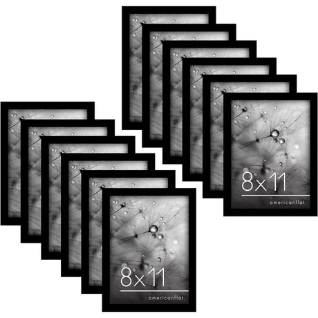 Signature Collection Picture Frame Set for Tabletop or Wall Display