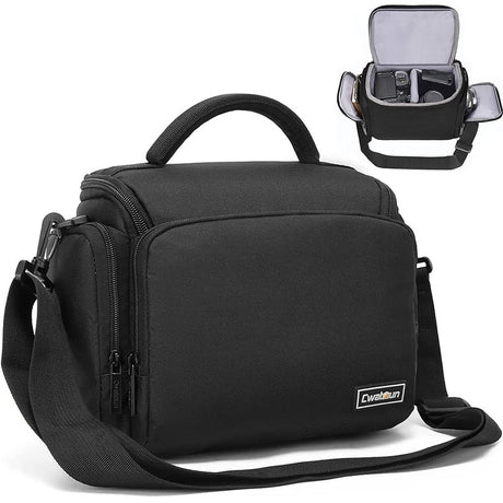 Single Shoulder Waterproof Crossbody Camera Bag, w/Tripod Holder