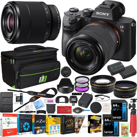 Sony A7 III Full Frame Mirrorless Interchangeable Lens Bundle