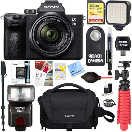 Sony A7 III Full Frame Mirrorless Interchangeable Lens Bundle