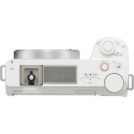 Sony Alpha ZV-E10 II Mirrorless Camera w/16-50mm Lens, White