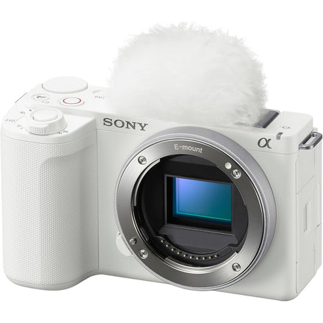 Sony Alpha ZV-E10 II Mirrorless Camera w/16-50mm Lens, White