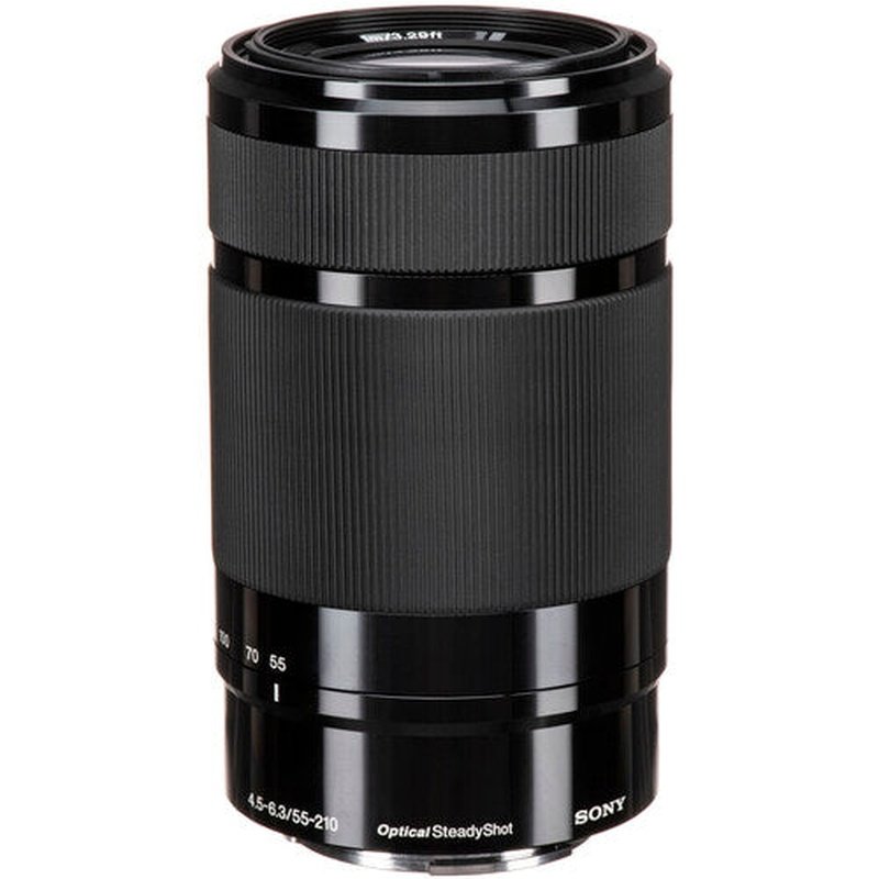 Sony E 55-210mm F4.5-6.3 Lens for E-Mount Cameras Black