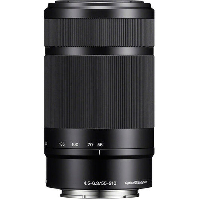 Sony E 55-210mm F4.5-6.3 Lens for E-Mount Cameras Black