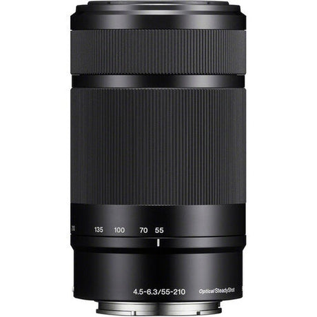 Sony E 55-210mm F4.5-6.3 Lens for E-Mount Cameras Black