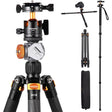 TARION 67" Pro Carbon Fiber Camera Tripod