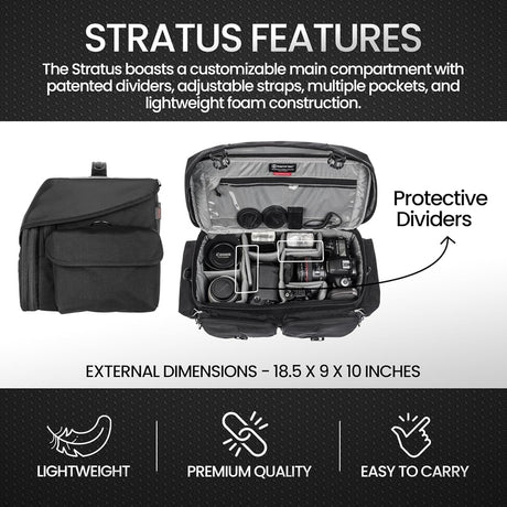 Tamrac Stratus Series Camera Bags for Photographers