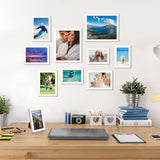 Wall Decor Collage 10 Pack Picture Frames for Mounting or Tabletop