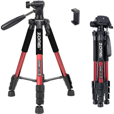 Zomei Portable 55" Q111 Camera Tripod