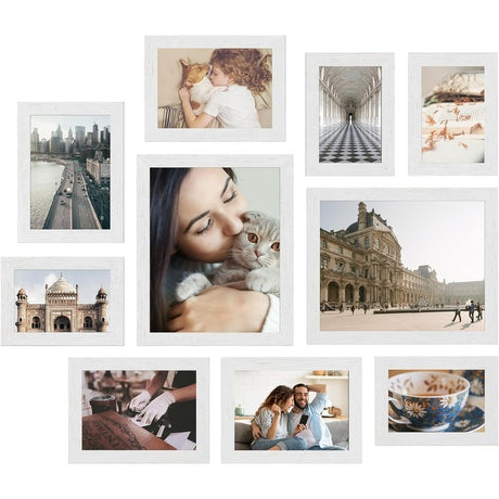 10 Pack Collage Picture Frame Set