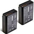 2 Pack LP-E10 Batteries for Canon EOS, Rebel and Kiss Digital Cameras