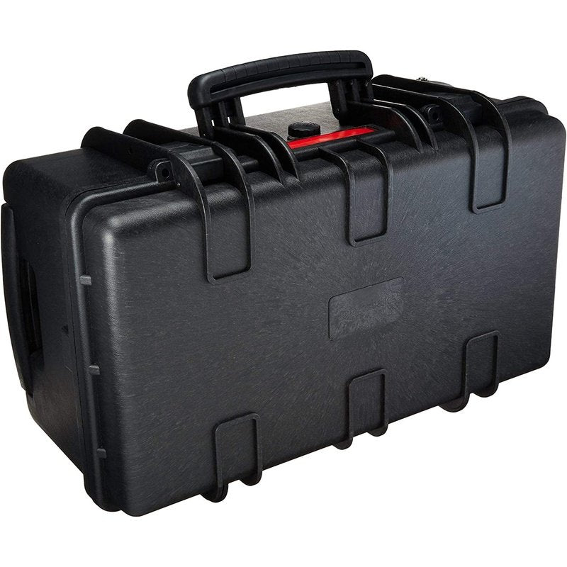 Large Hard Rolling Camera Case, 22 X 14 X 9 Inches, Black, Solid