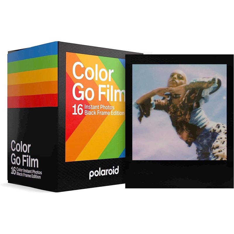 Go Color Film Black Frame Double Pack 16 Photos 6211 - Only Compatible with Go Camera