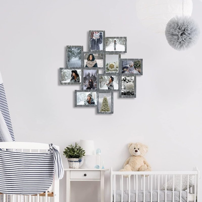12 Opening Collage Picture Frames for Wall Decor