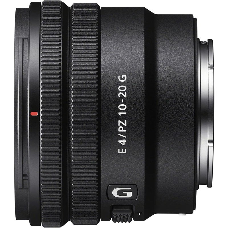 Sony E PZ 10-20mm F4 G APS-C Constant-Aperture Power Zoom G Lens