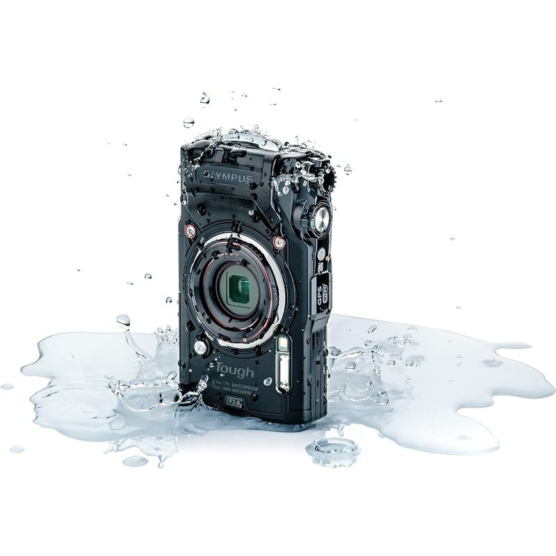 OM System Olympus TG-6 Black Underwater Camera, live for the outdoors