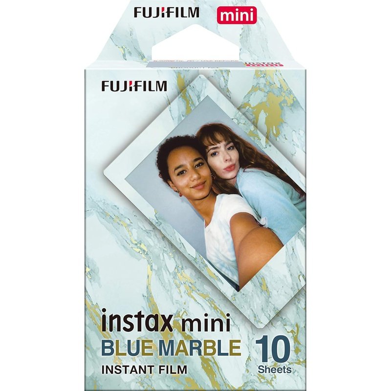 Instax Mini Blue Marble Film - 10 Exposures