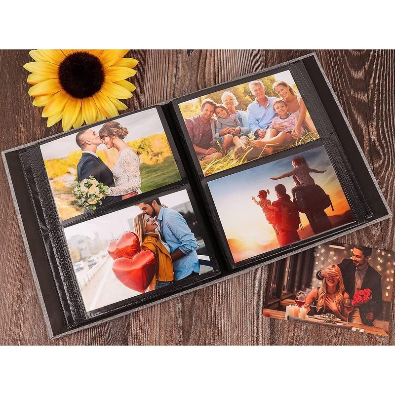 Photo Album for 4X6 Photos Holds 200 Pictures