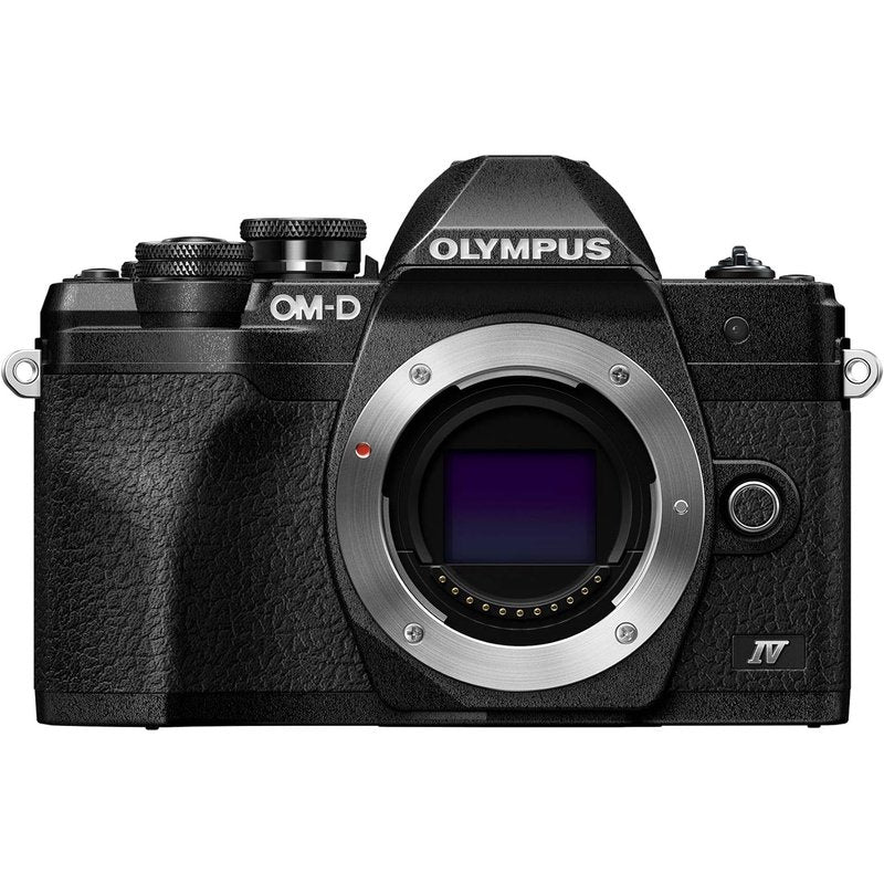 Olympus E-M10 Mark IV Black Micro 4/3rds System Camera w/14-42mm Lens