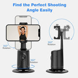 Auto Tracking Smart Portable Selfie Stick All-In-One 360 Rotation