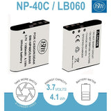 BM Premium 2 Pack LB-060 Batteries for Select Kodak PixPro Cameras