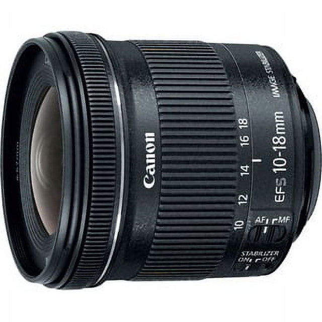 Canon EF-S 10-18mm F4.5-5.6 IS STM Ultra Wide Angle Zoom Lens