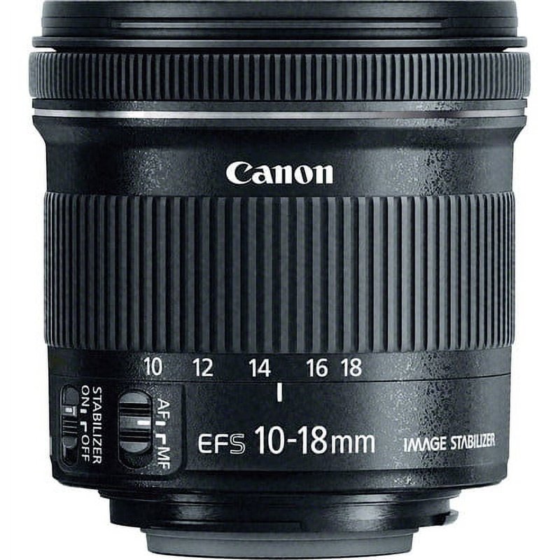 Canon EF-S 10-18mm F4.5-5.6 IS STM Ultra Wide Angle Zoom Lens