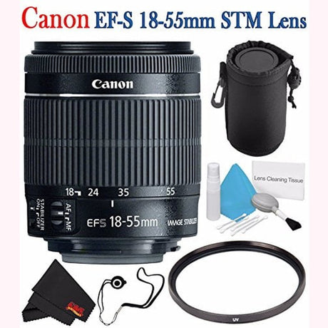 Canon EF-S 18-55mm F3.5-5.6 IS STM Lens, Standard Zoom