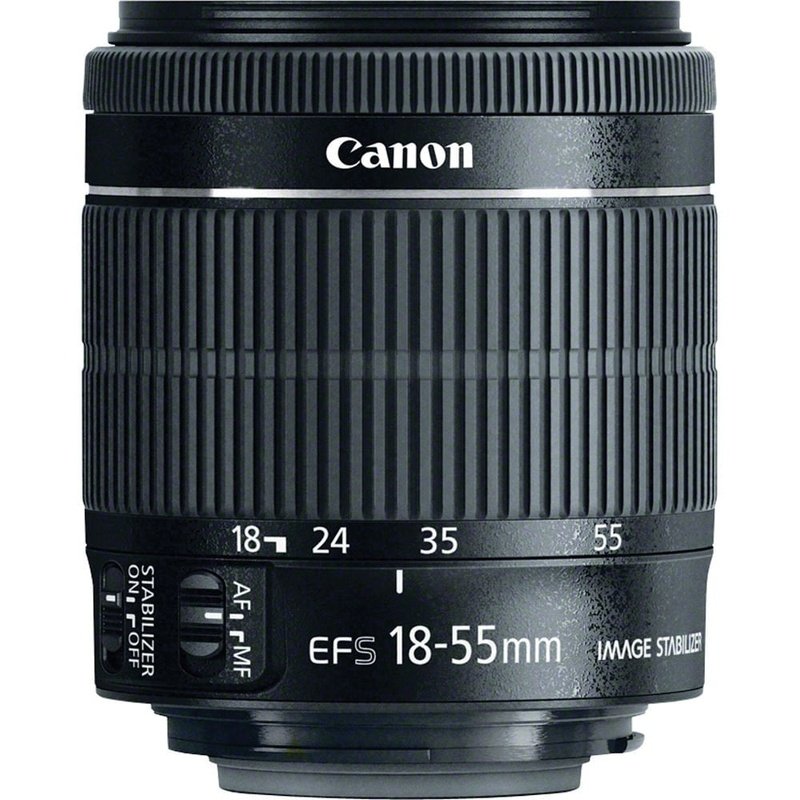 Canon EF-S 18-55mm F3.5-5.6 IS STM Lens, Standard Zoom