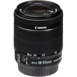 Canon EF-S 18-55mm F3.5-5.6 IS STM Lens, Standard Zoom