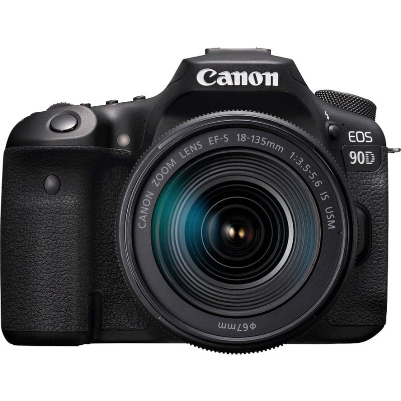 Canon EOS 90D DSLR Camera with 18-135mm Lens