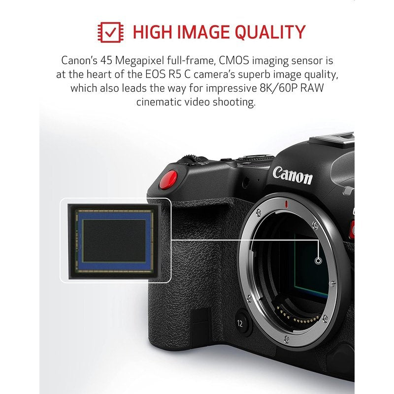 Canon EOS R5 C Mirrorless Cinema Camera