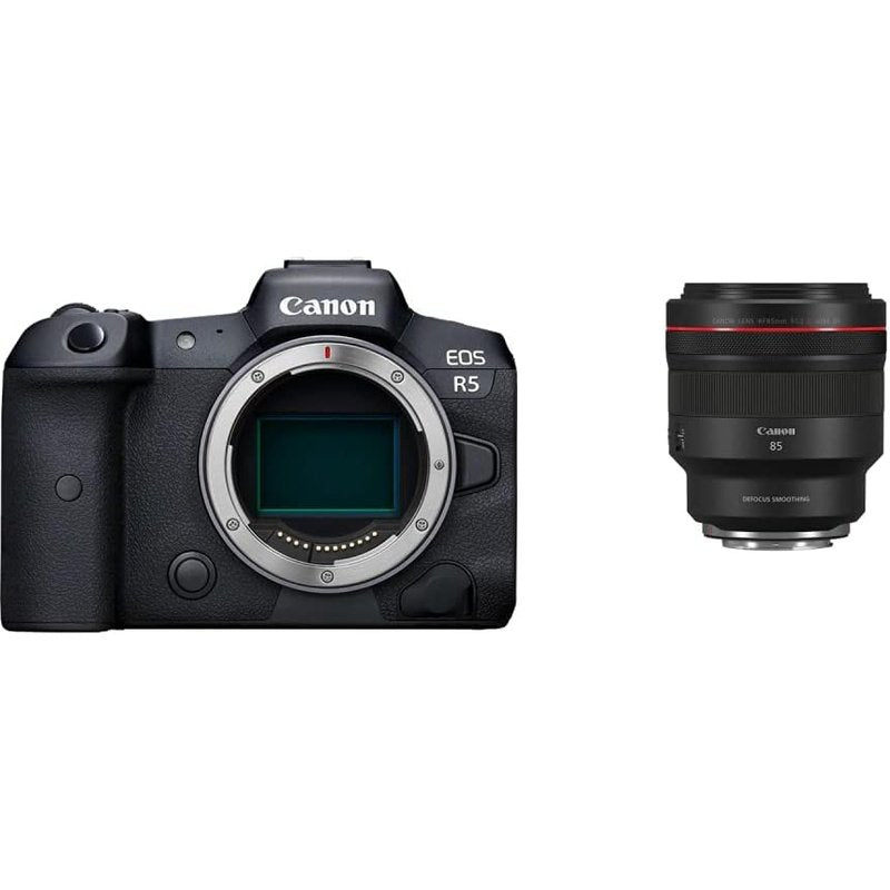 Canon EOS R5 Mirrorless Full-Frame Camera, Body Only or Lens Bundle