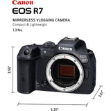 Canon EOS R7 Mirrorless Vlogging Camera