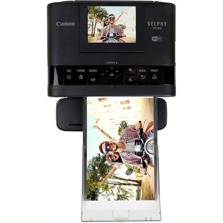 Canon SELPHY CP1300 Wireless Portable Photo Printer and Paper Bundle