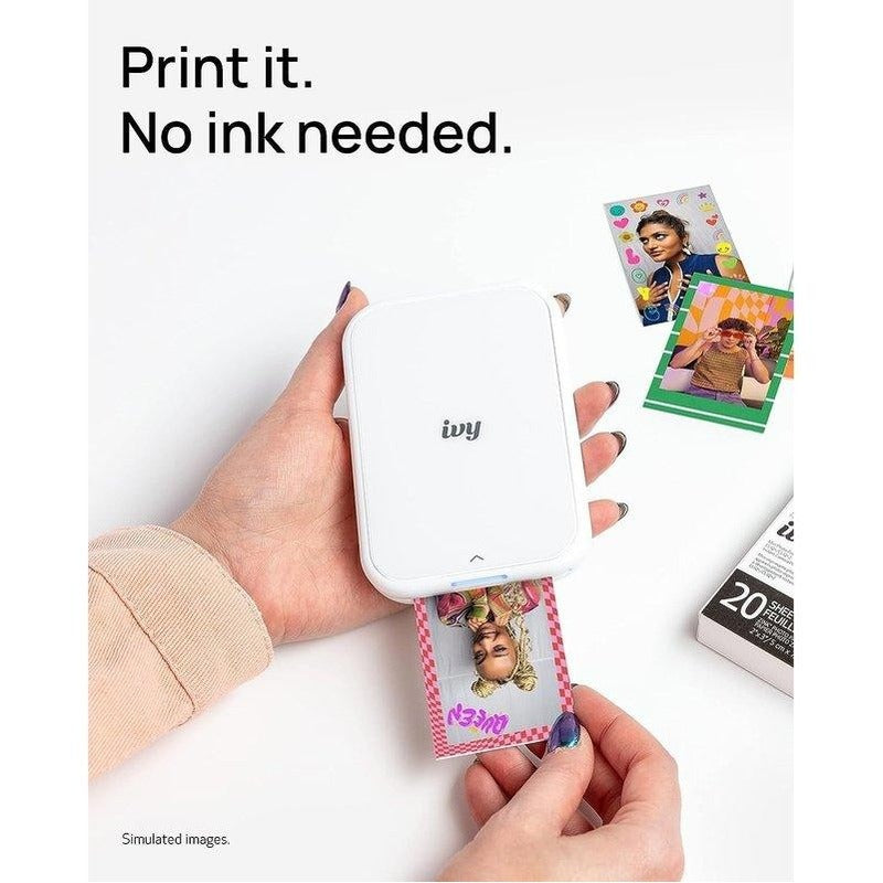Canon ZINK Photo Paper 2x3 Inch, Colorful Prints, Zero Ink Technology