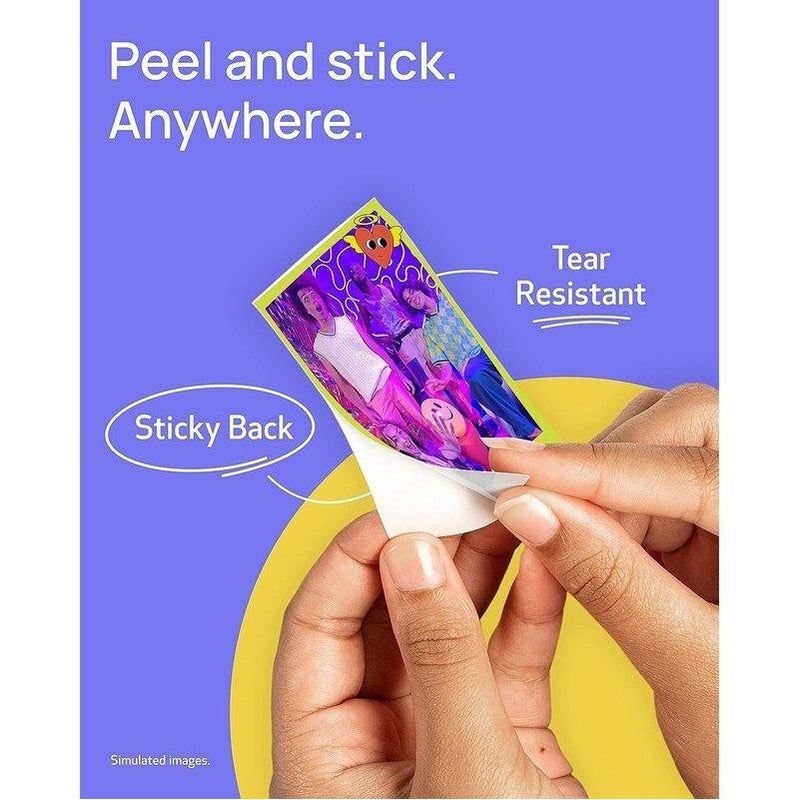 Canon ZINK Photo Paper 2x3 Inch, Colorful Prints, Zero Ink Technology