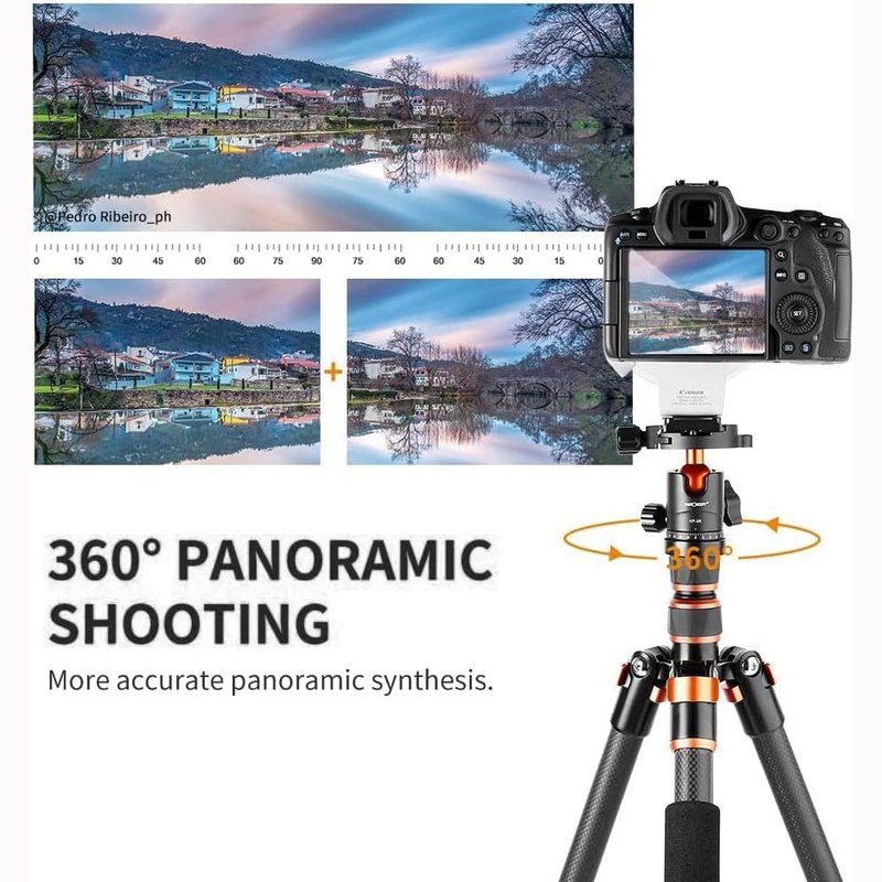 Carbon Fiber Camera Tripod & Monopod, 60