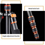 Carbon Fiber Camera Tripod & Monopod, 60" - 68" for Camera Photography with Metal Ball Head