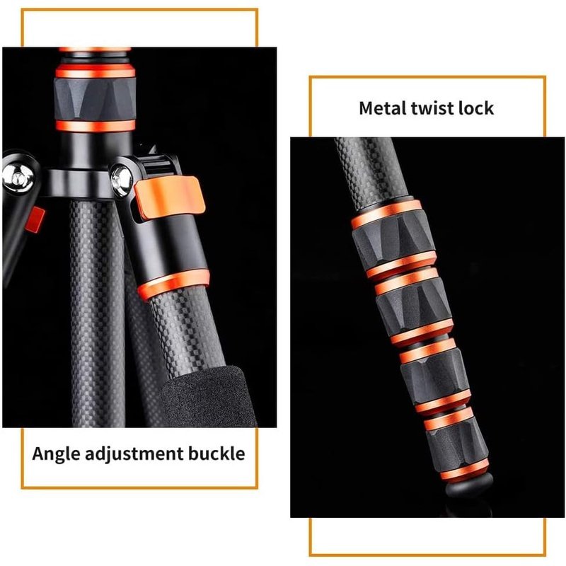 Carbon Fiber Camera Tripod & Monopod, 60