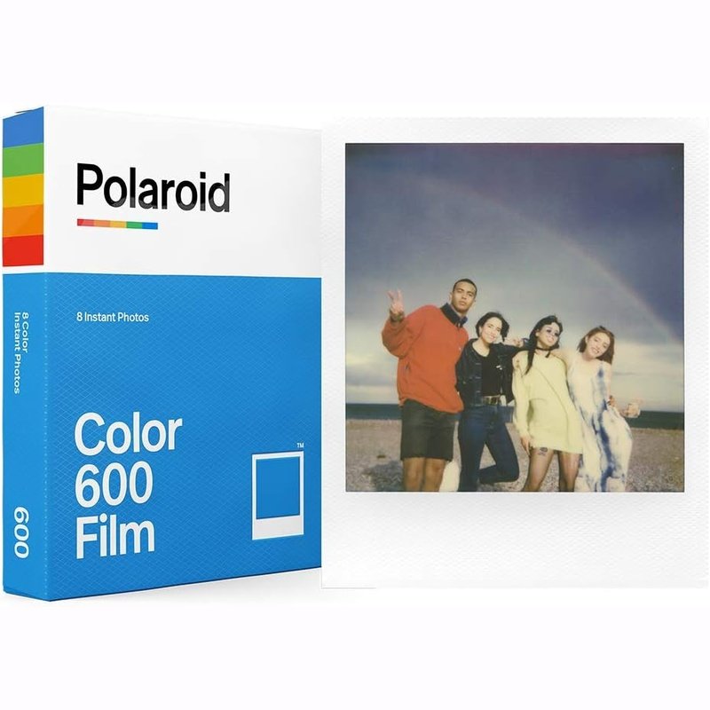 Color Film for 600 White and Color Frame, Photo Album, Cleaning Cloth, 2 Pack