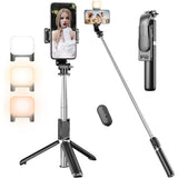 DeerFun Portable Selfie Stick, Detachable Remote, Extendable up to 42"